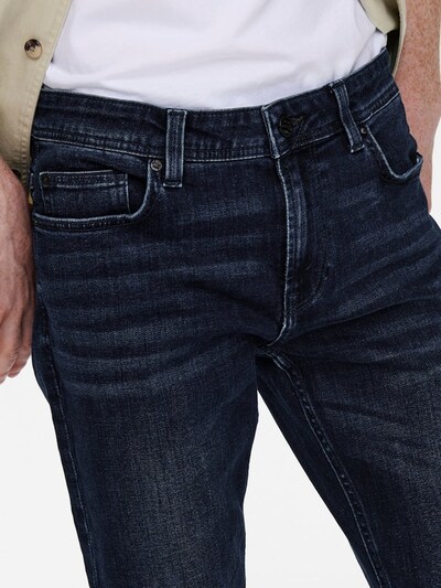 Only & Sons Jeans 'loom' in 28 in de kleur Blauw denim, Productweergave