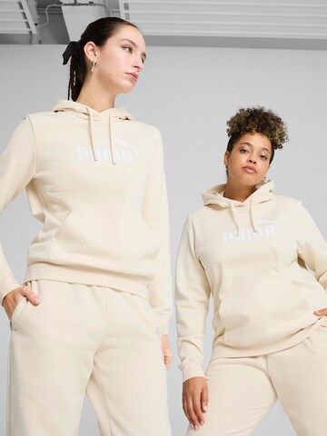 Felpa sportiva 'Ess No. 1' di PUMA in bianco: frontale