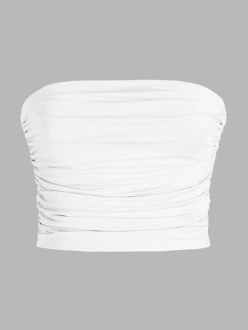 Hiccup Top in White: front