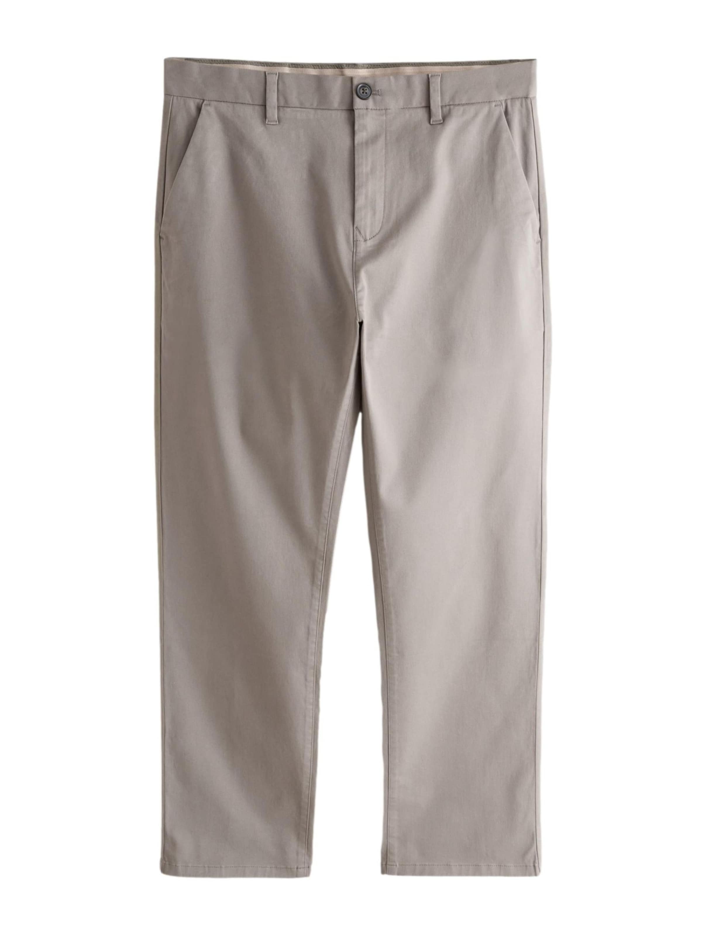 Next Дънки Tapered Leg Панталон в сиво: отпред