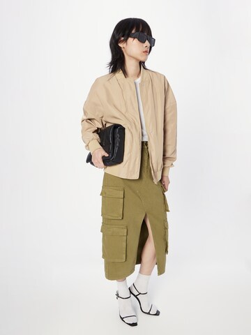 Urban Classics Between-season jacket in Beige