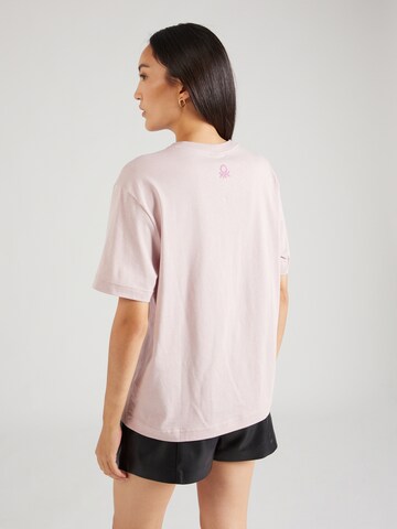 UNITED COLORS OF BENETTON - Camisa em rosa