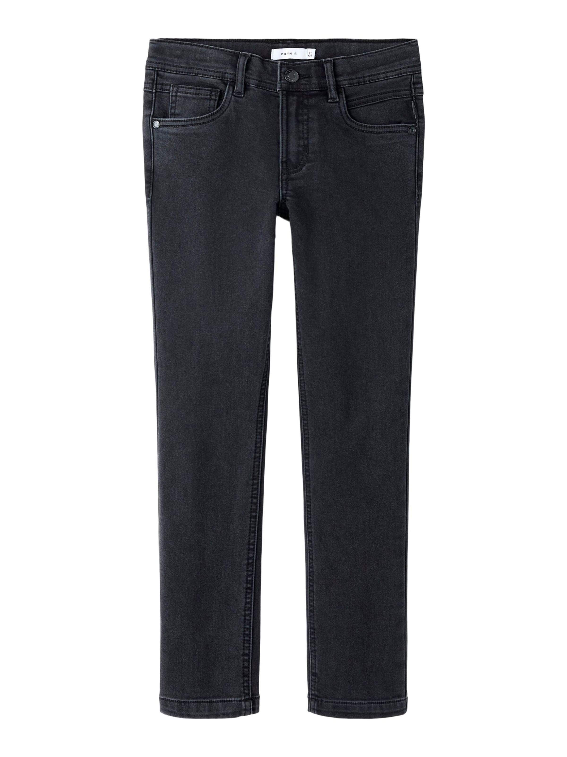 NAME IT Jeans in Zwart: voorkant