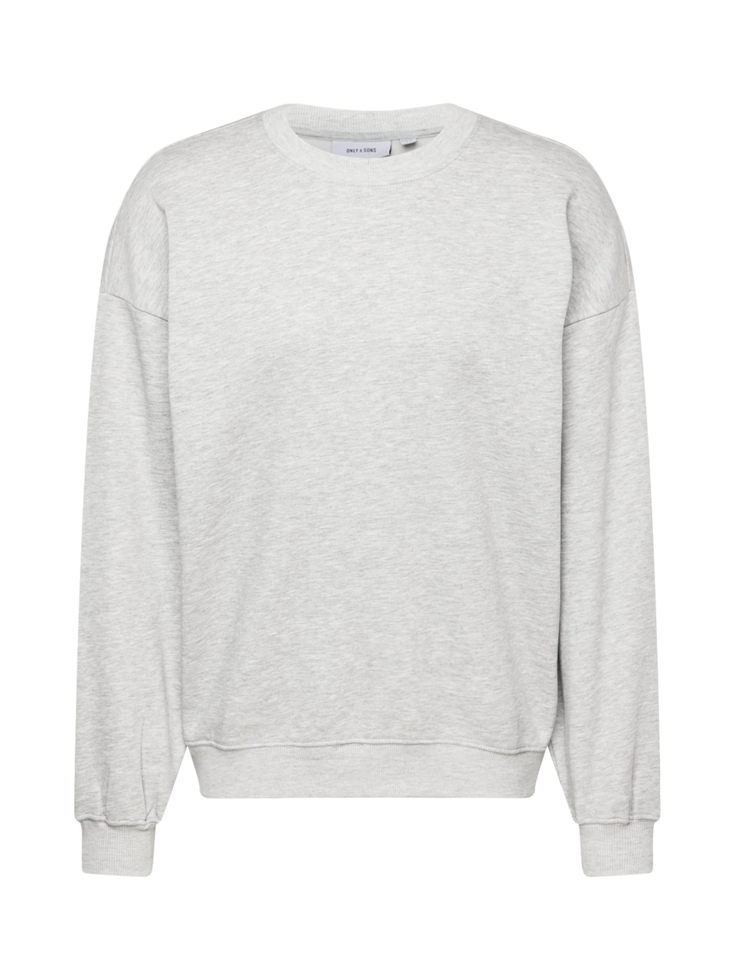 Only & Sons Sweatshirt 'ONSTURNER' in Grey: front