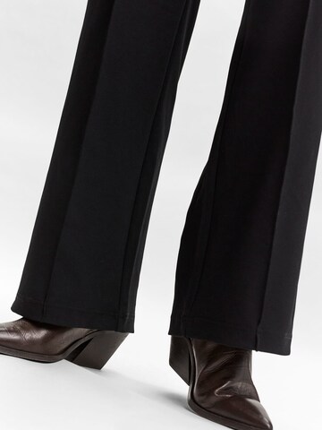 VERO MODA Baggy Broek 'Becky' in Zwart