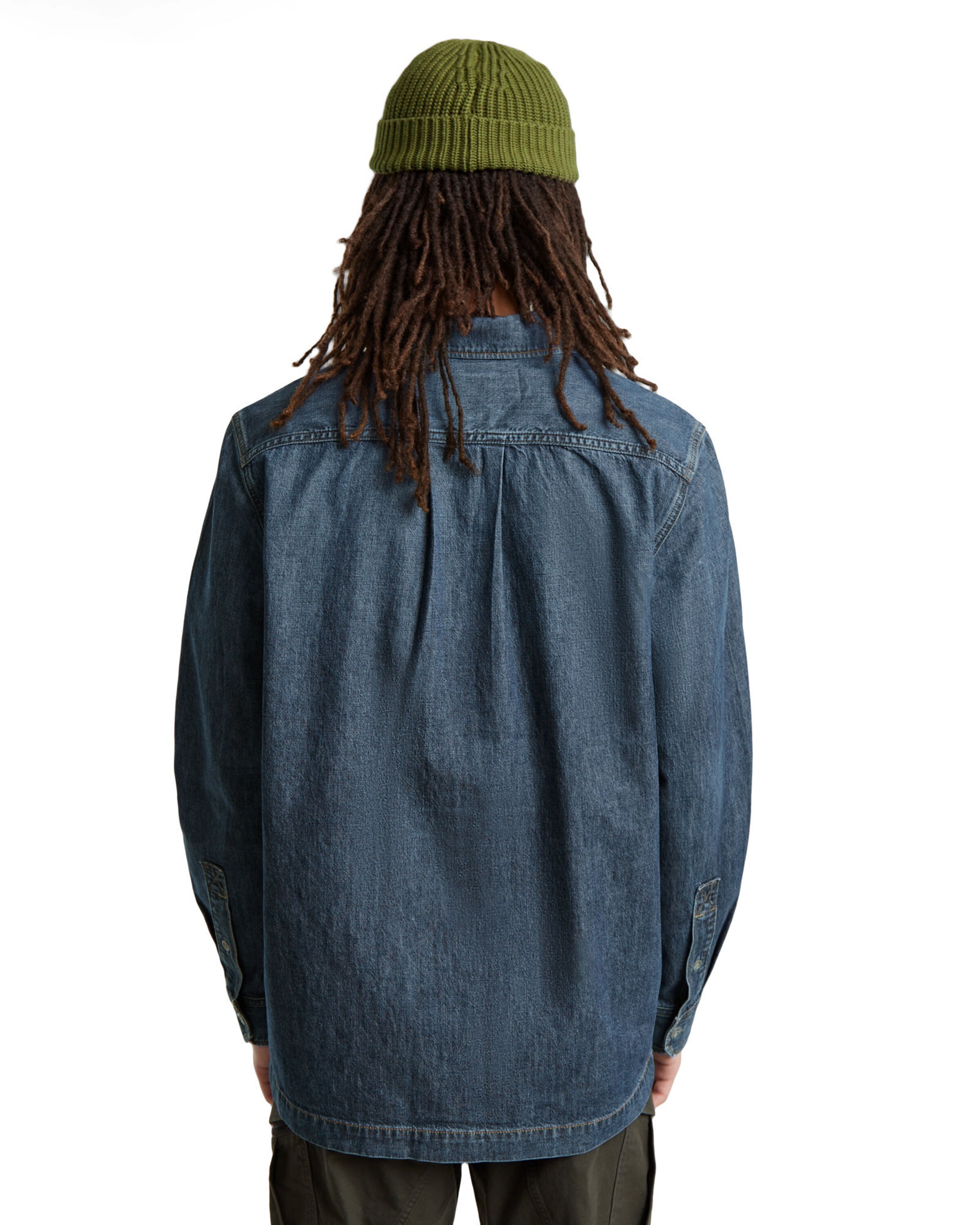 G-STAR Comfort fit Button Up Shirt in Blue