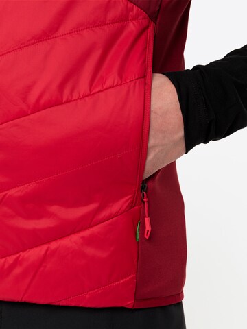 VAUDE Sports vest 'Sesvenna' in Red