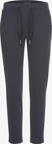 Elbsand Tapered Pants in Grey: front