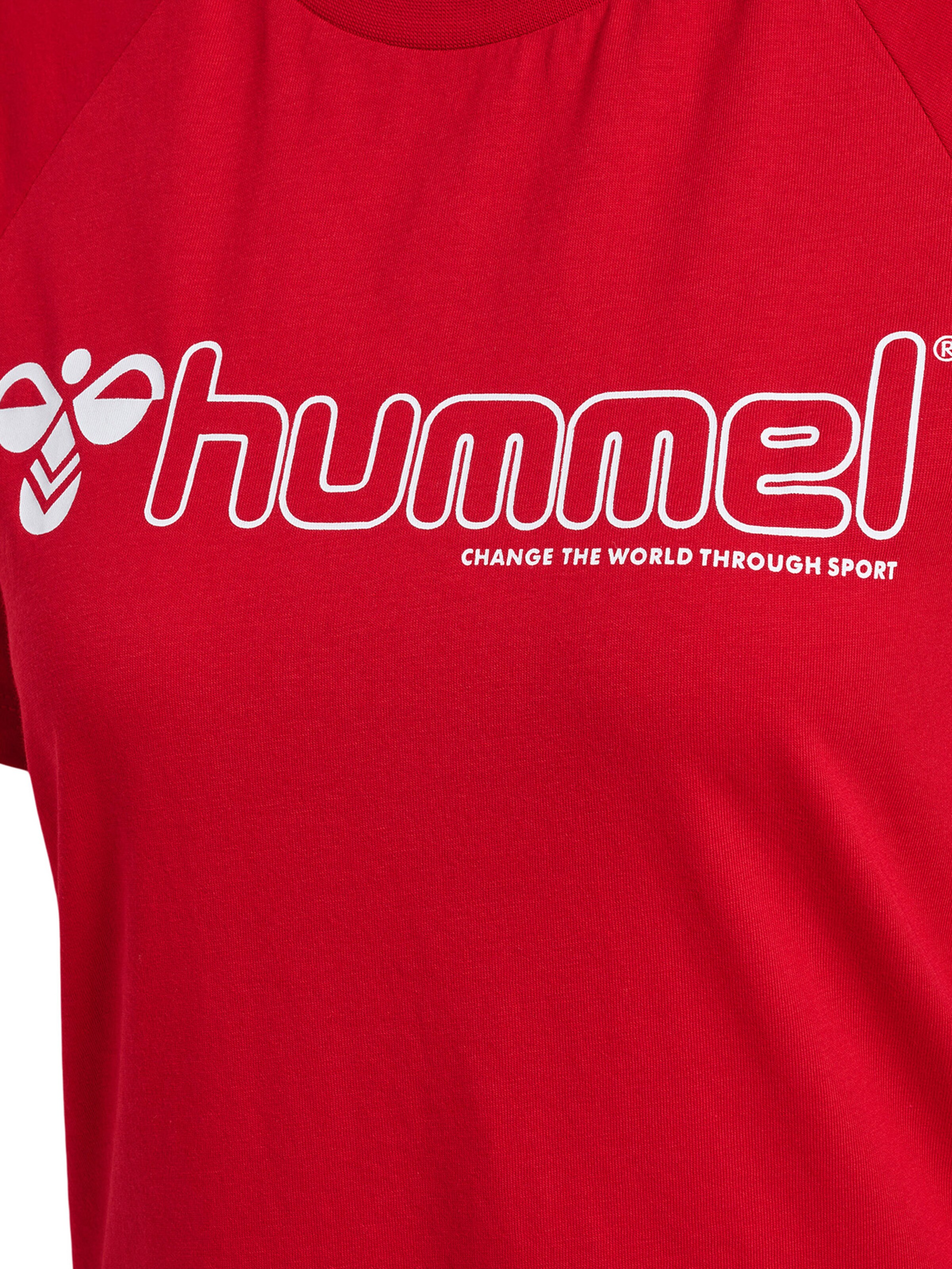 Hummel Funktionsbluse 'Noni 2.0' i rød
