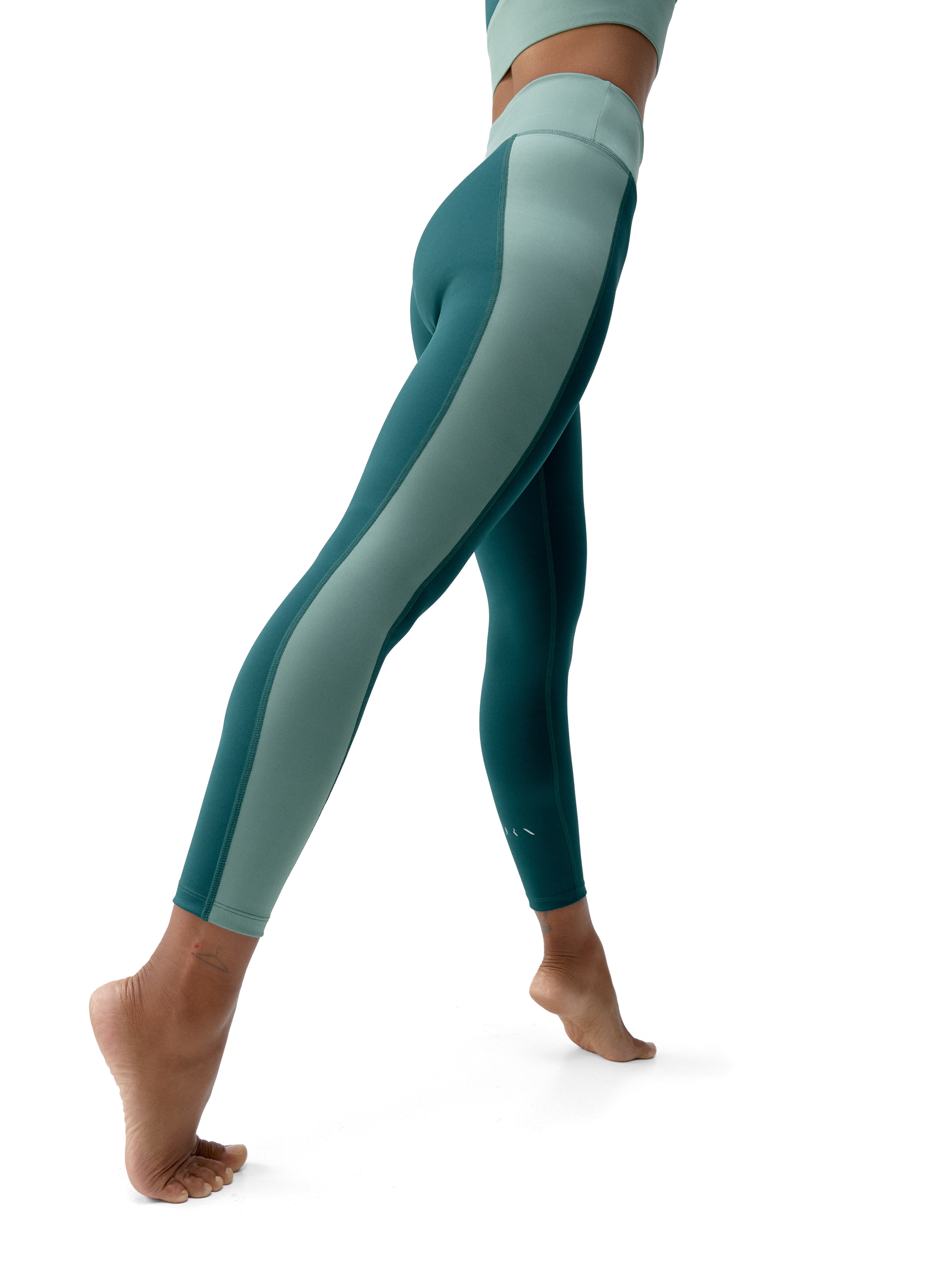Skinny Leggings 'Maiko' Born en vert