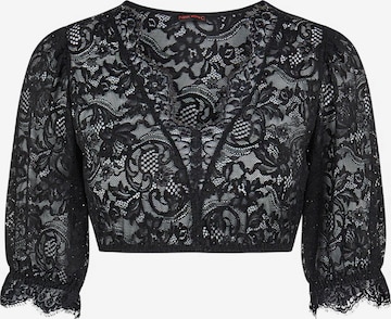 Nina von C. Traditional Blouse 'Celine' in Black: front