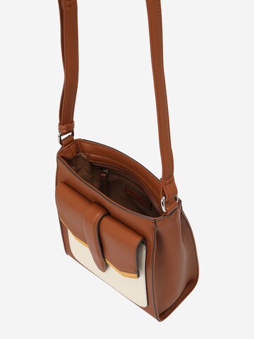 TOM TAILOR Crossbody Bag 'AMELY' in Brown