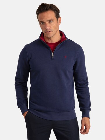 Jacey Quinn Sweatshirt in Blue: front