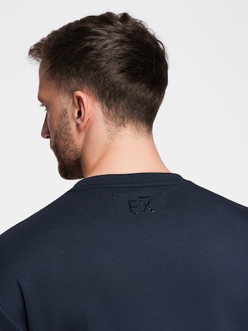 Ombre Sweatshirt 'Eximio' in Blauw