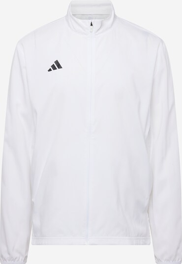 ADIDAS PERFORMANCE Veste de sport 'ADIZERO' en noir / blanc, Vue avec produit