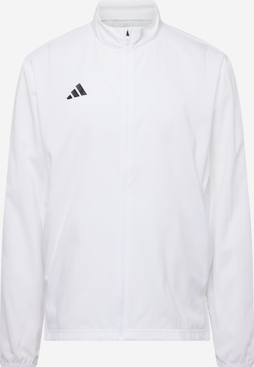 ADIDAS PERFORMANCE Veste de sport 'ADIZERO' en noir / blanc, Vue avec produit