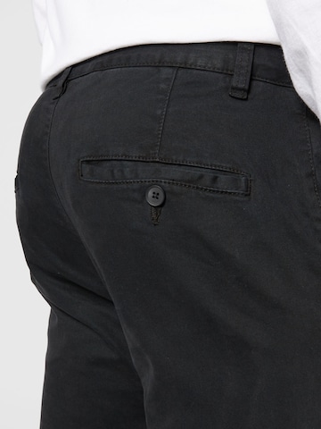 Cotton On Regularen Chino hlače | črna barva