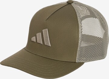 Cappello da baseball sportivo di ADIDAS PERFORMANCE in verde: frontale