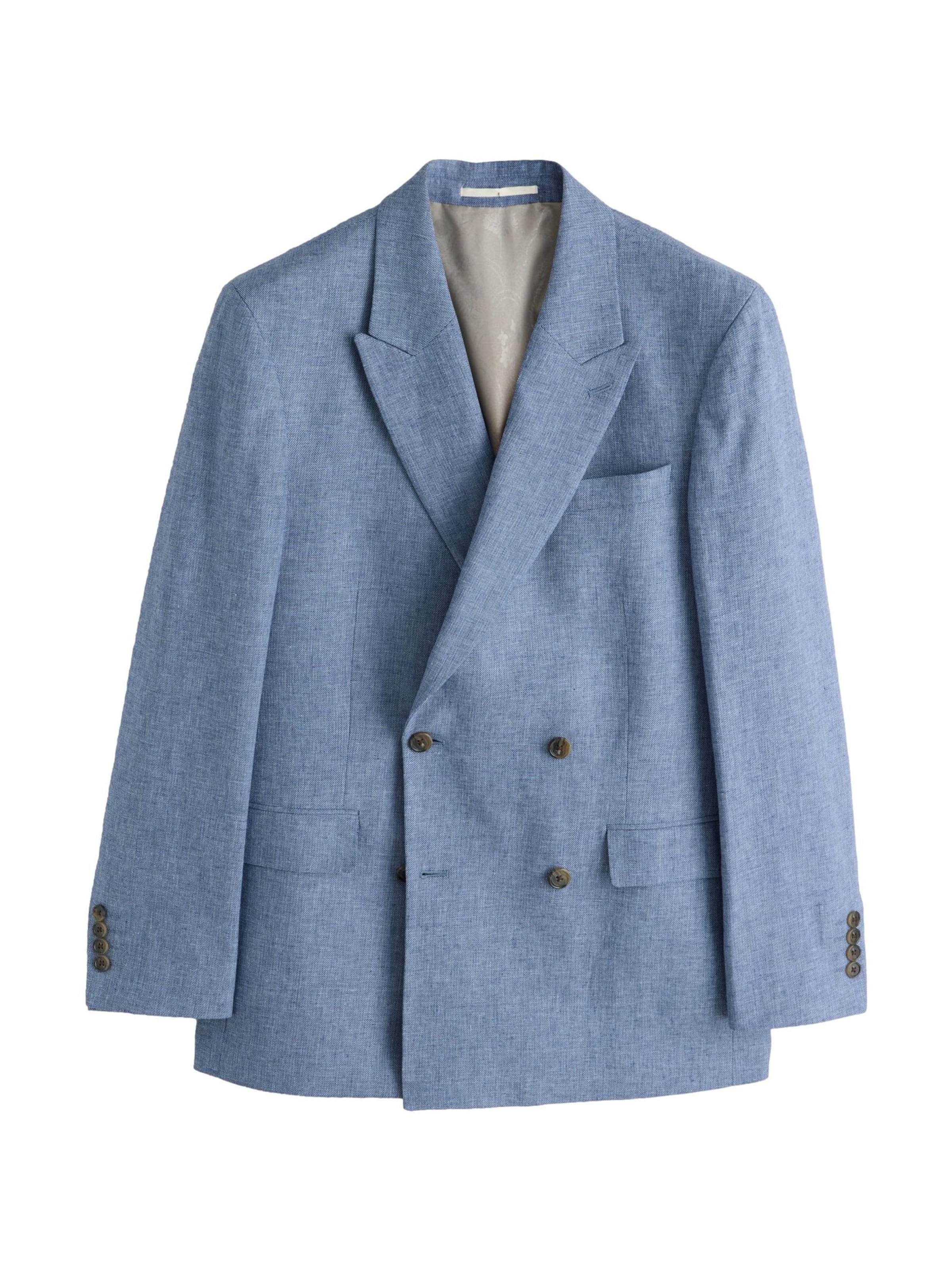 Next Regular fit Colbert in Blauw: voorkant