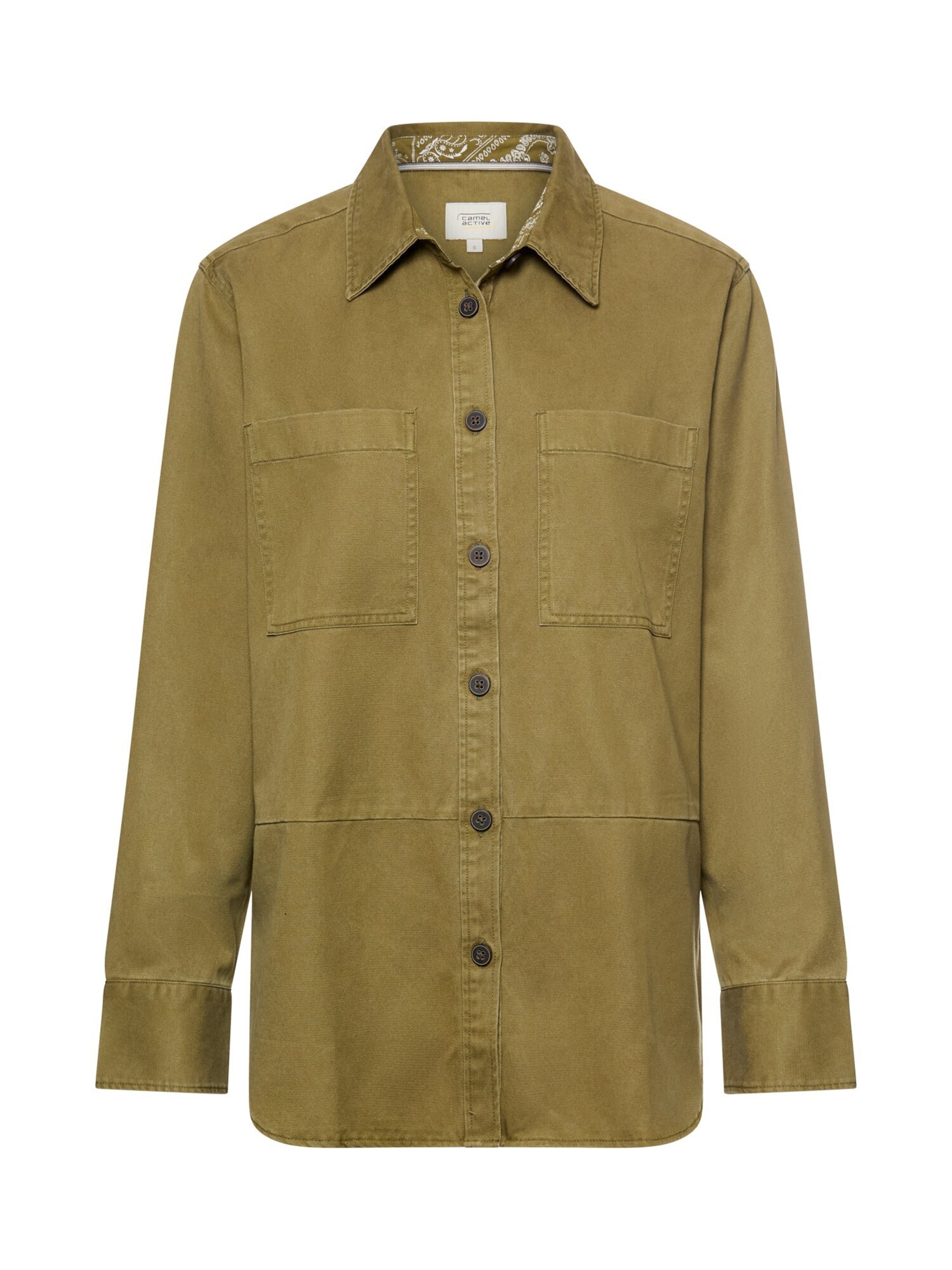 CAMEL ACTIVE Blouse in Green: front