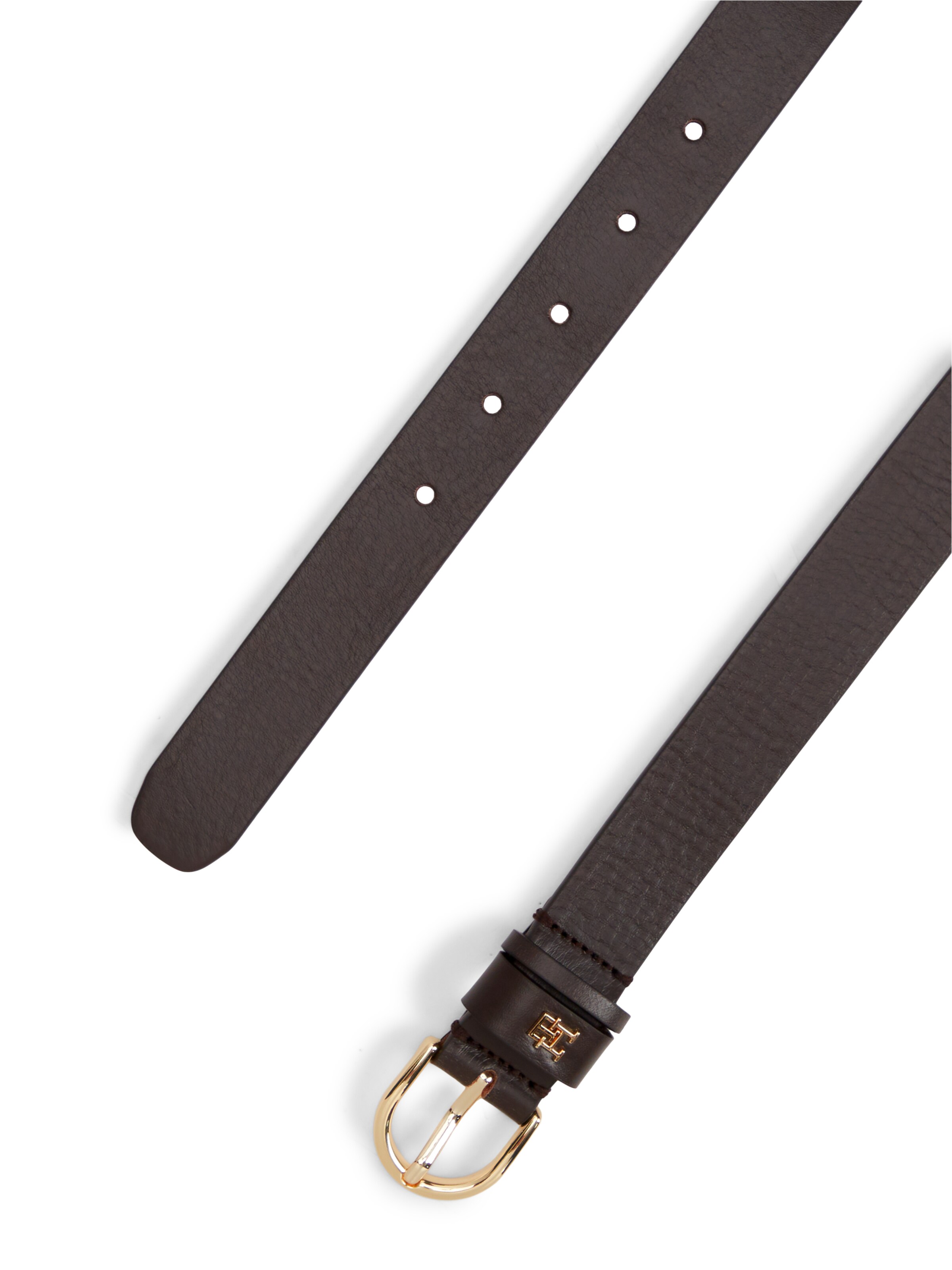 TOMMY HILFIGER Ζώνη 'ESSENTIAL EFFORTLESS' σε καφέ