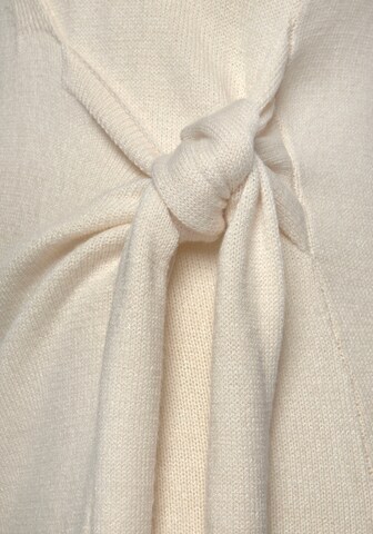 LASCANA Strickkleid in Beige