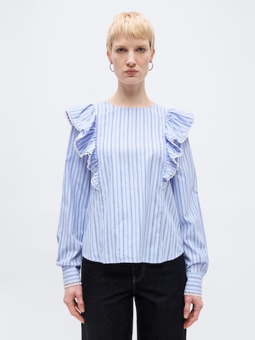 Vero Moda Tall - Blusa 'VMFANNI' en azul: frente