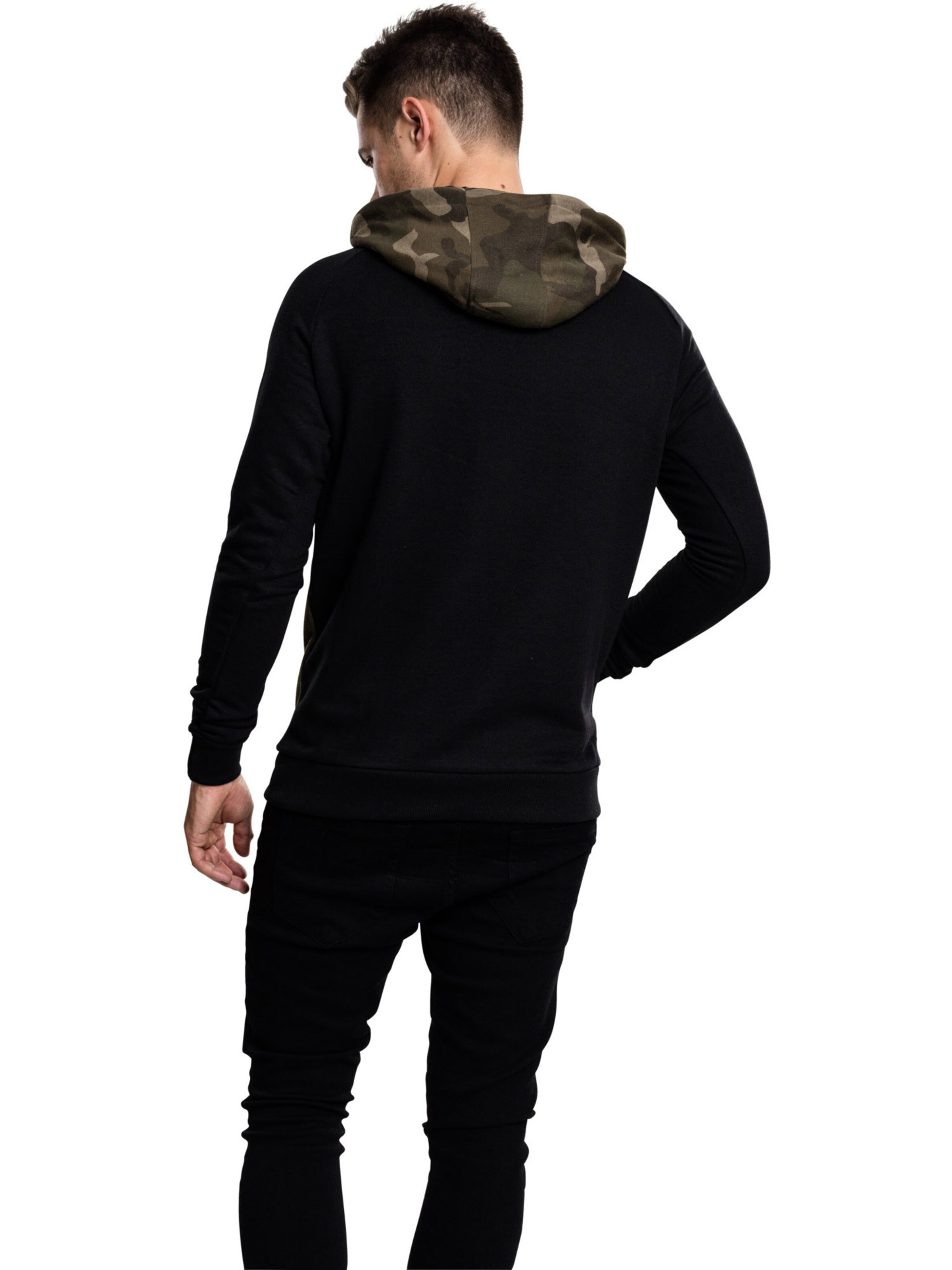 Urban Classics Sweatshirt in Green