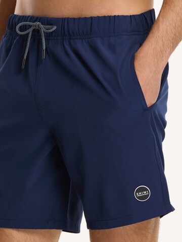 Shiwi Badeshorts 'MIKE' in Blau