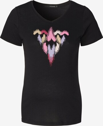 T-shirt 'Gifford' Supermom en noir : devant