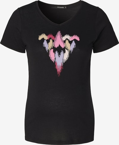 Supermom Μπλουζάκι 'Gifford' σε μούρο / ανοικτό ροζ / μαύρο / offwhite, Άποψη προϊόντος