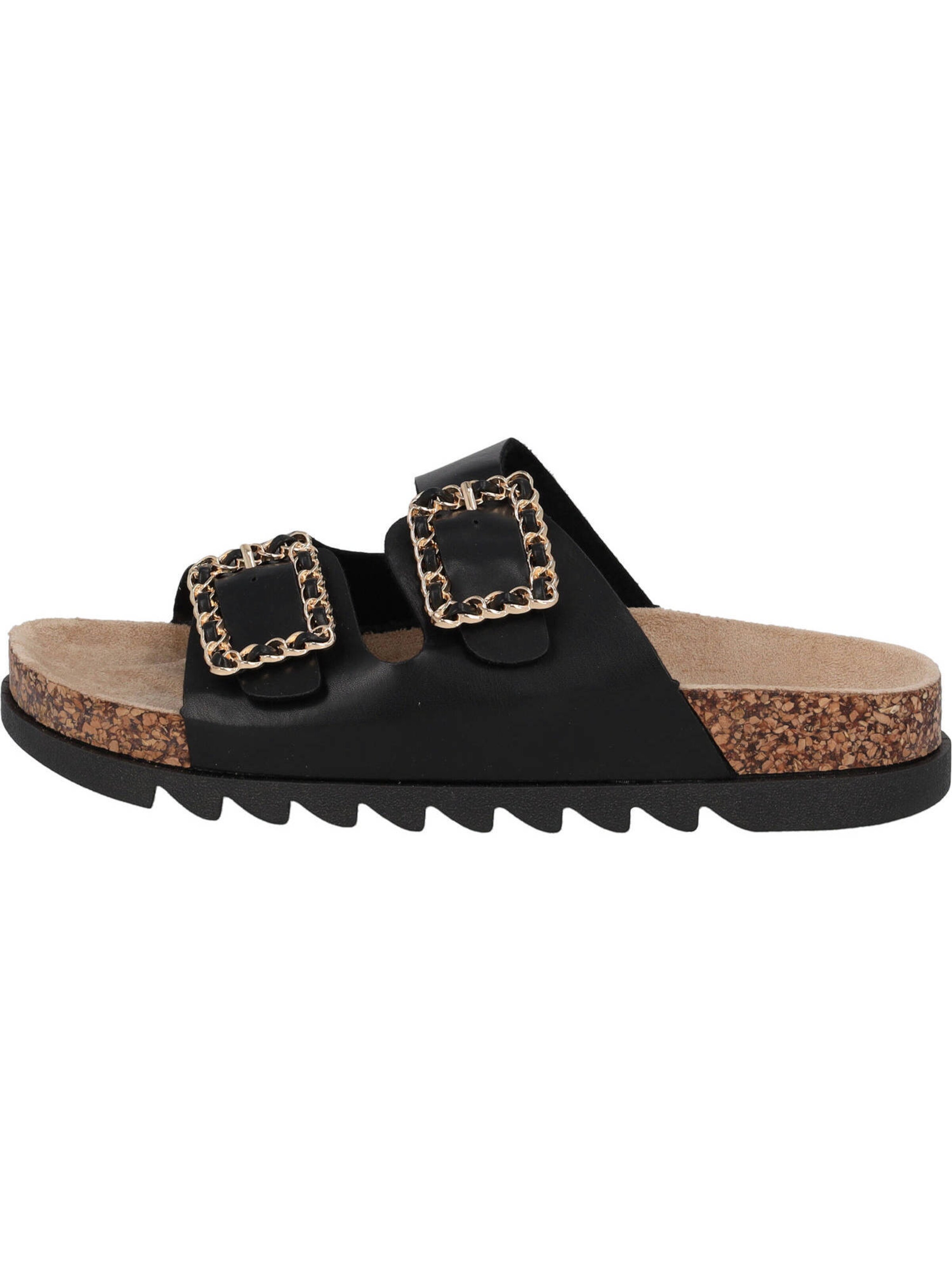 Saboți de la Palado by Sila Sahin pe negru: față