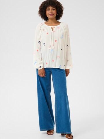 Camicia da donna 'Ronja' di Cream in bianco