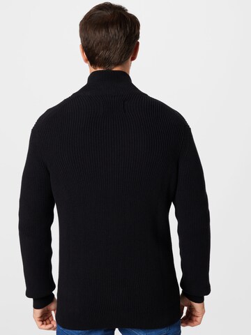 INDICODE JEANS Knit cardigan 'Dodson' in Black