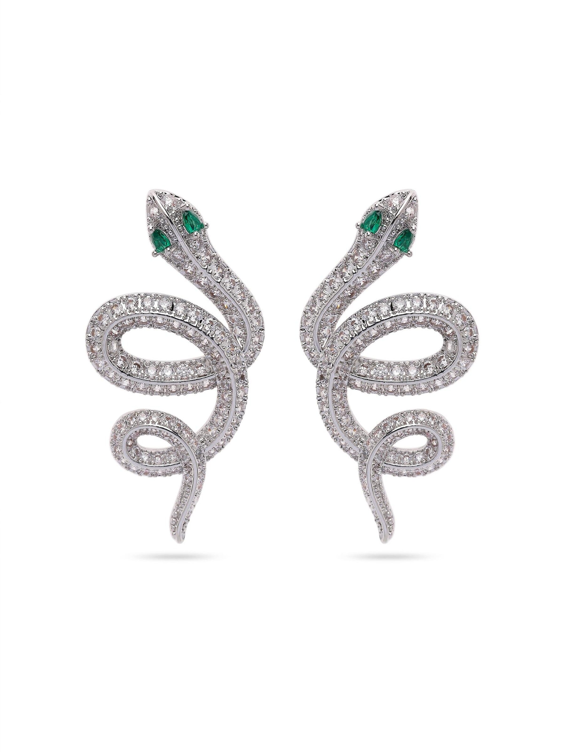 AVANT-GARDE PARIS Earrings 'Beatala' in Silver: front