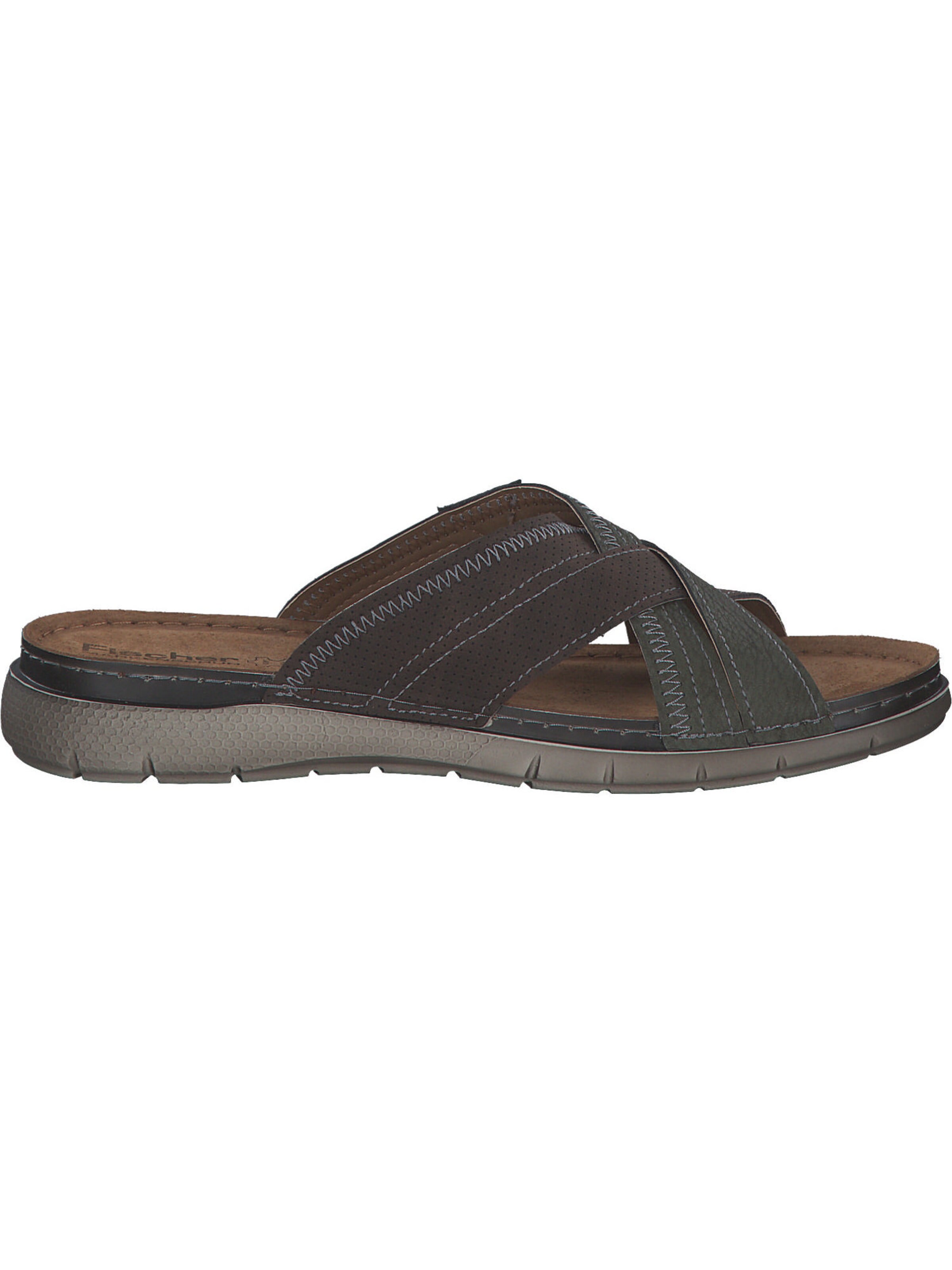 FISCHER Mules in Brown