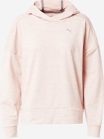 PUMA Athletic Sweatshirt in Pink: front