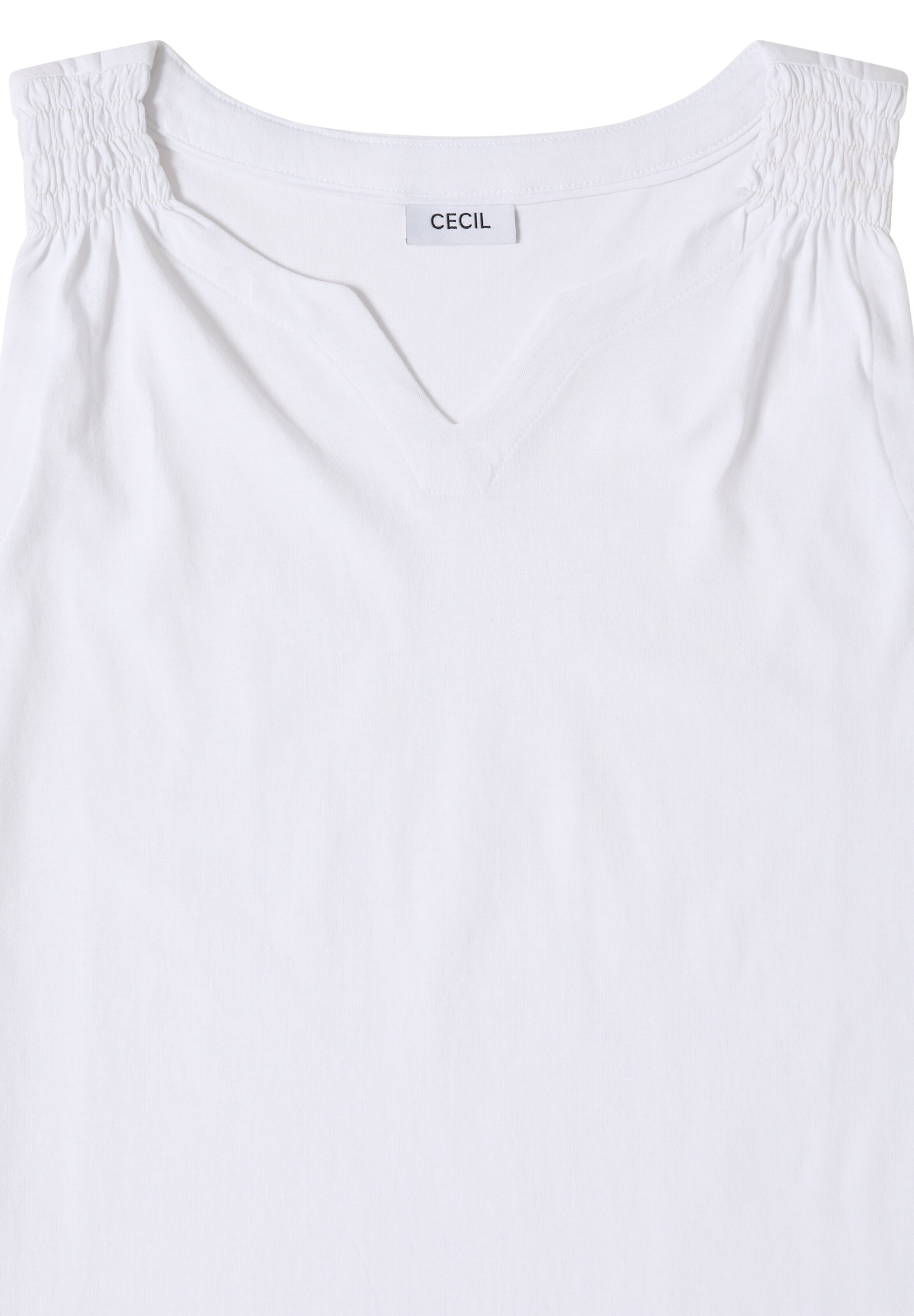 CECIL Top in White