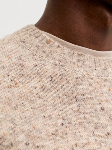 Pull-over 'JJENIEL' JACK & JONES en beige
