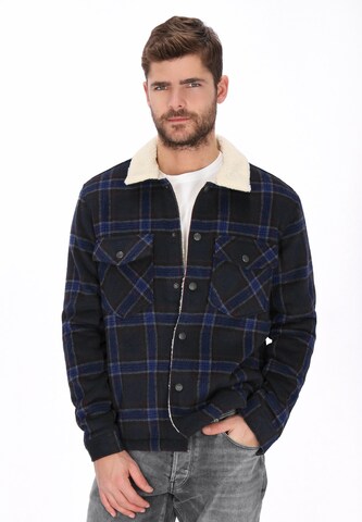 DreiMaster Vintage Prechodná bunda - Modrá: predná strana