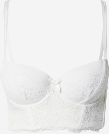 Push-up Soutien-gorge 'Catrin' Hunkemöller en blanc : devant