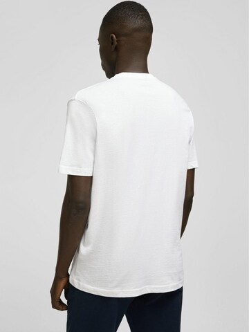 Daniel Hechter Shirt 'Daniel Hechter - Regular Fit -  Doppelpack Herren Kurzarm T-Shirt V-Neck/V-Ausschnitt (100902 76020)' in White