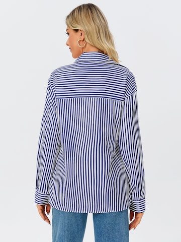 Imily Bela Μπλούζα σε μπλε: πίσω