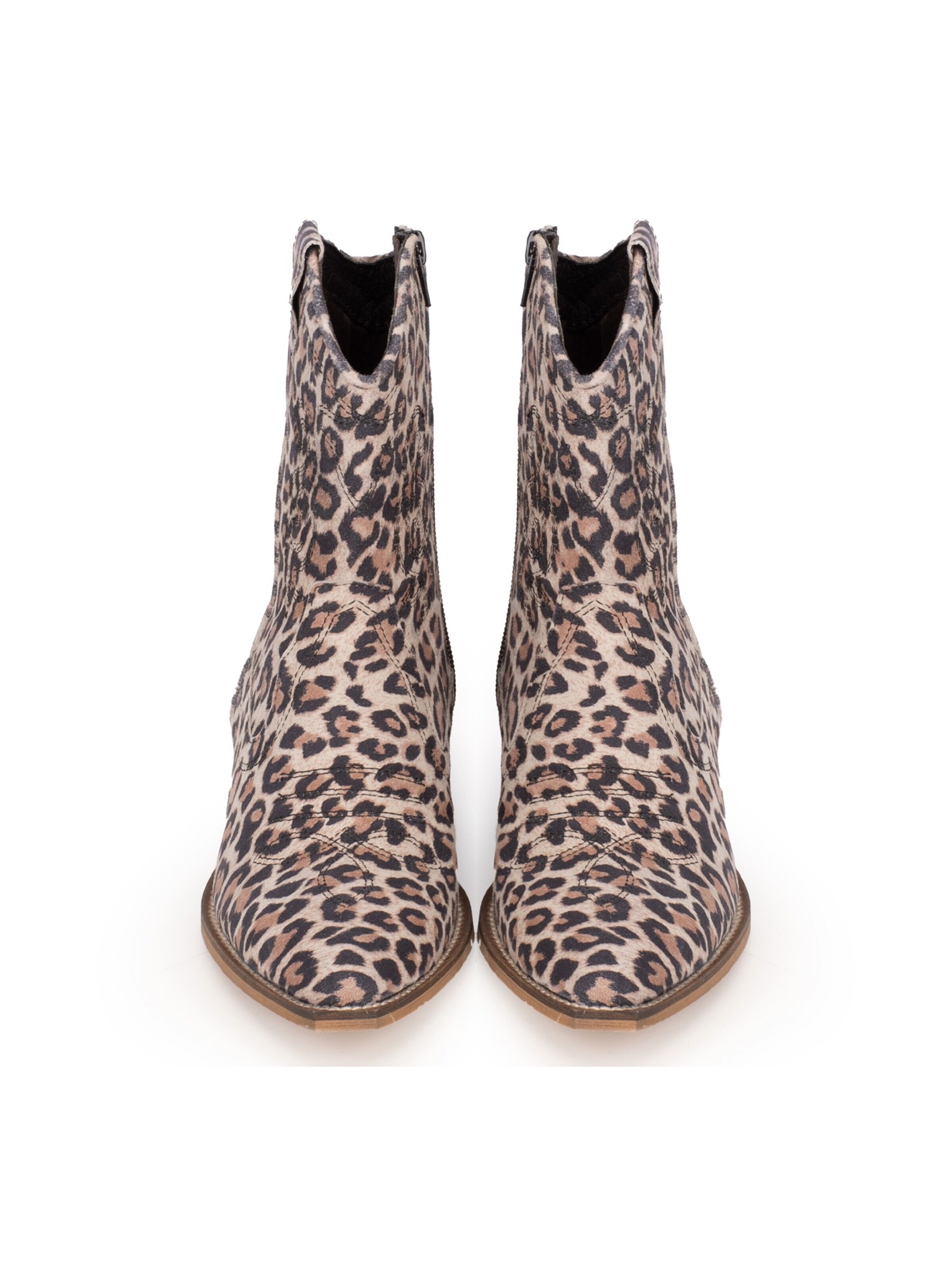 Bottes de cowboy 'Moco' Poelman en marron