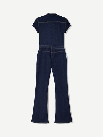Tuta jumpsuit di Bershka in blu