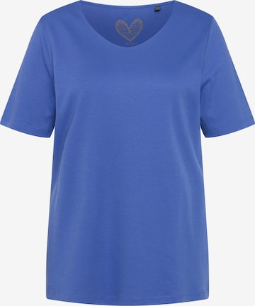 Ulla Popken Shirt in Blau: Vorderseite
