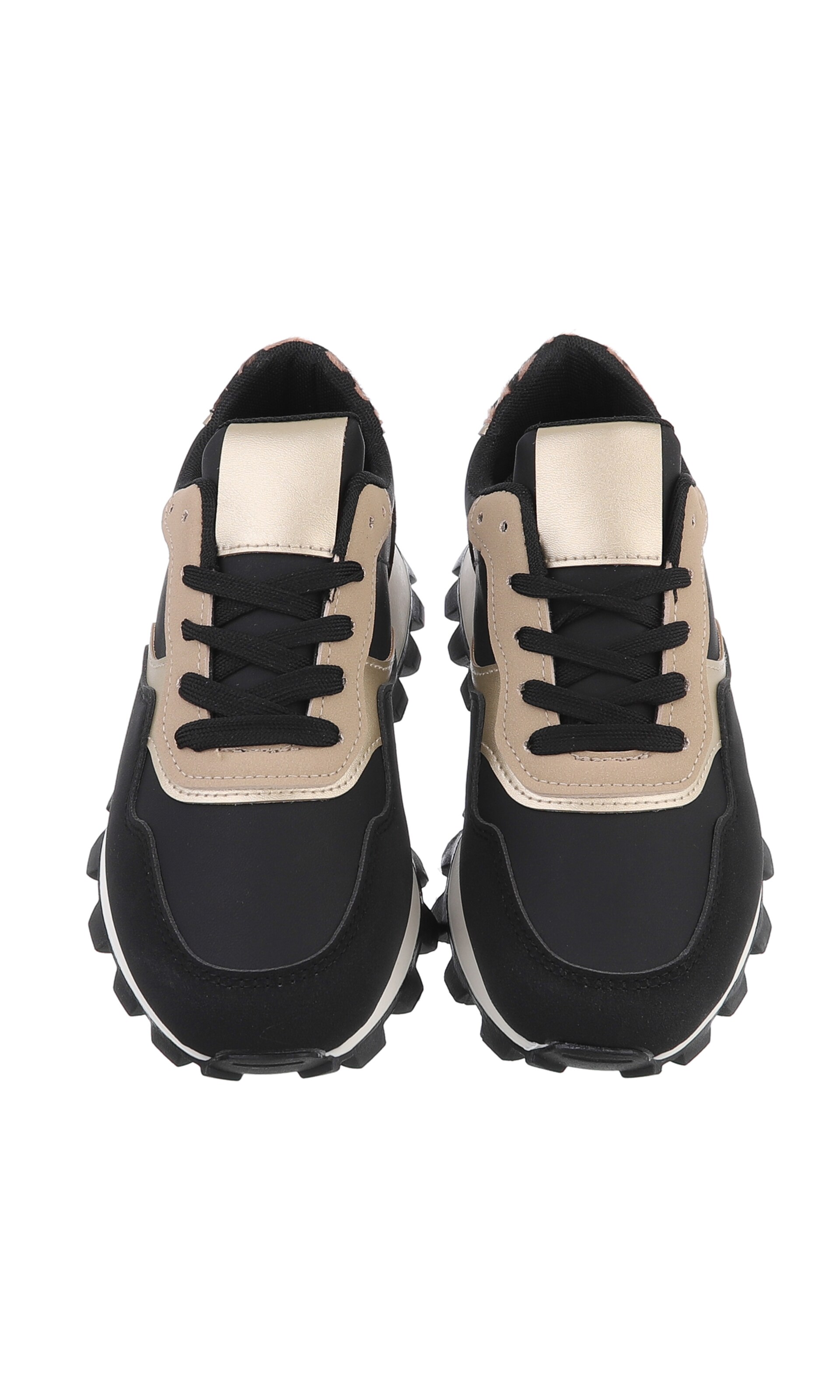 Ital-Design Sneaker in Schwarz