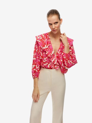 NOCTURNE Blouse in Roze