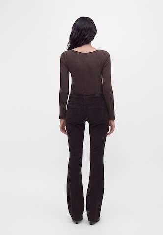 Only Tall - Flared Calças em preto