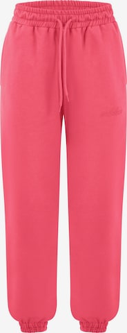 Pantalon Smilodox en rose : devant